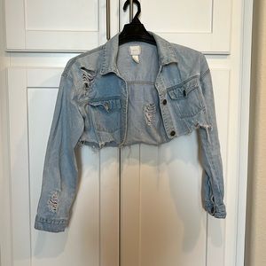 Cropped Jean Jacket